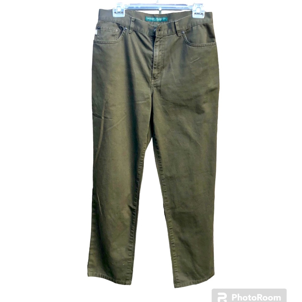 Ralph Lauren Jeans Co. Pants Green Sz.8 Petite